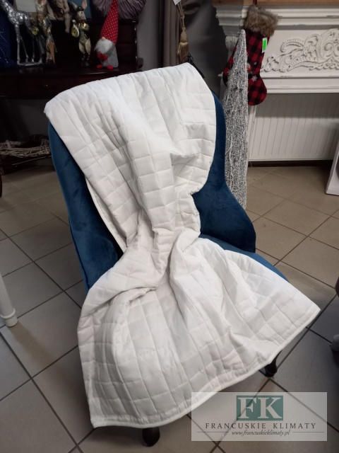NARZUTA DWUSTRONNA PIKOWANA ROZM 170 X 210 KREM BEŻ
