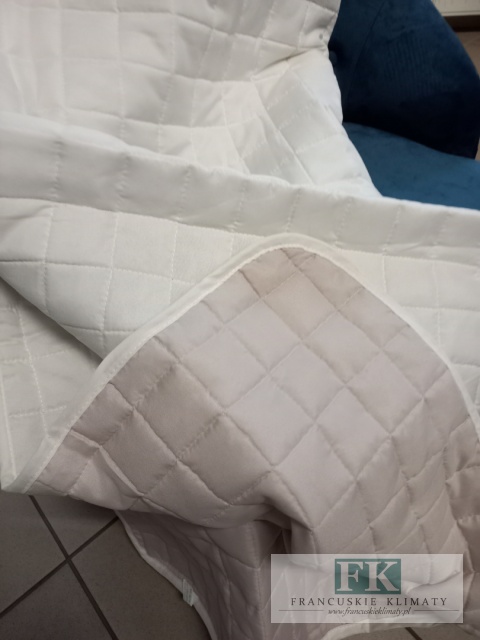 NARZUTA DWUSTRONNA PIKOWANA ROZM 170 X 210 KREM BEŻ