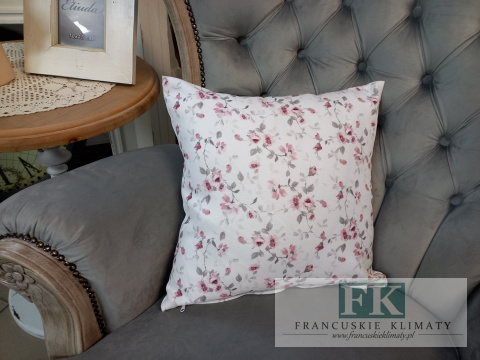 POSZEWKA 40 x 40 cm kwiaty prowansja , shabby chic,