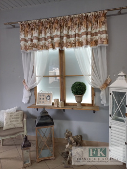 KPL LAMBREKIN + FIRANA koronka , prowansja , shabby chic