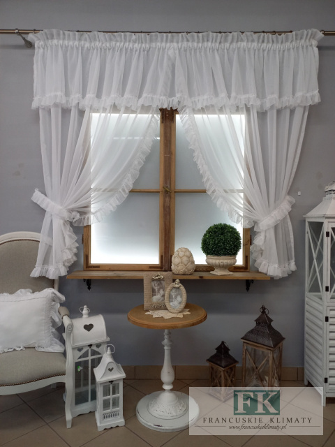 FIRANA , LAMBREKIN 400X160 BOKI ROMANTICA WOAL biel FALBANY