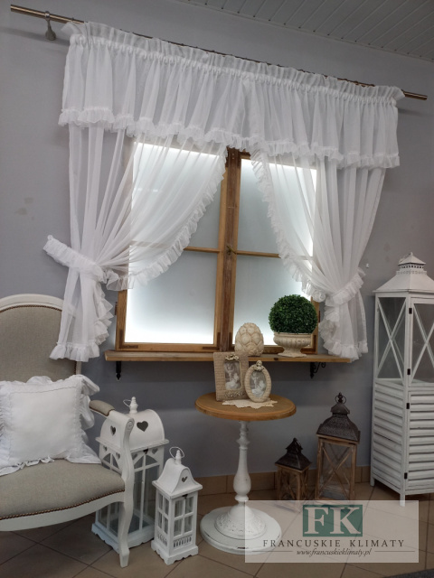 FIRANA , LAMBREKIN 400X160 BOKI ROMANTICA WOAL biel FALBANY