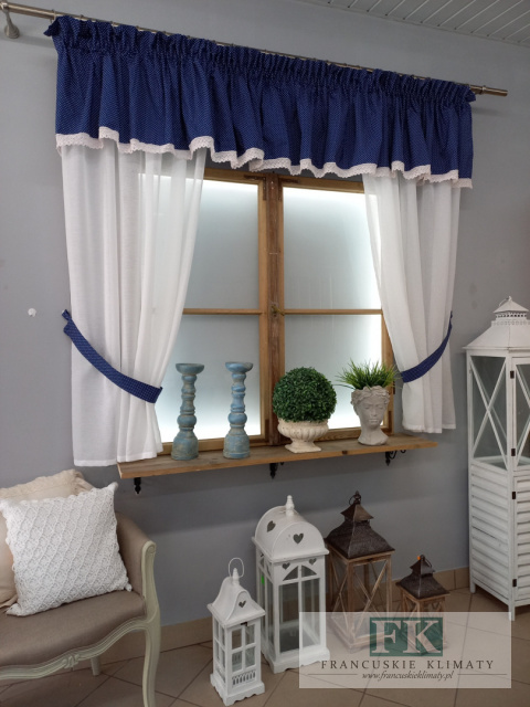 KPL LAMBREKIN + 2 BOKI BAWEŁNA koronka , prowansja , shabby chic