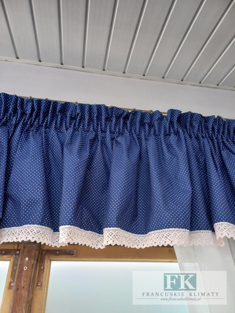 KPL LAMBREKIN + 2 BOKI BAWEŁNA koronka , prowansja , shabby chic