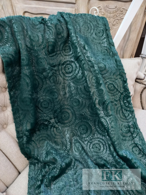 NARZUTA NA FOTELE 1 SZT 70X160 cm, ciemna zieleń , VINTAGE , RETRO NARZUTA NA FOTELE 1 SZT 70X160 cm, ciemna zieleń , VINTAGE , RETRO