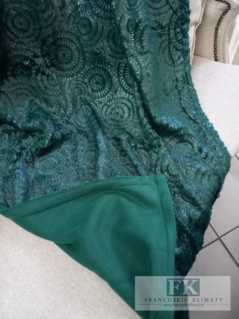 NARZUTA NA FOTELE 1 SZT 70X160 cm, ciemna zieleń , VINTAGE , RETRO NARZUTA NA FOTELE 1 SZT 70X160 cm, ciemna zieleń , VINTAGE , RETRO