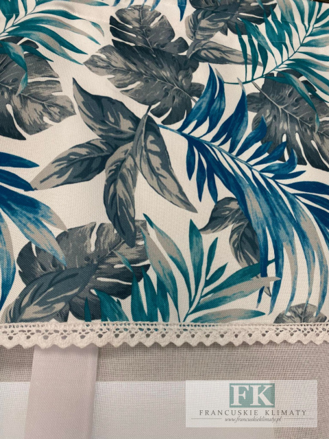 ROLETA ROLETKA PANEL LIŚCIE SZER 80 CM STYL NOWOCZESNY BOHO