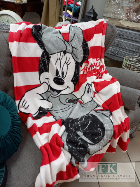 KOC MINNIE MOUSE 120X150 POLAROWY