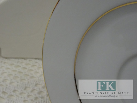 KOLEKCJA GOLD FRAME SPODEK śr. 15 cm styl francuski, shabby, vintage