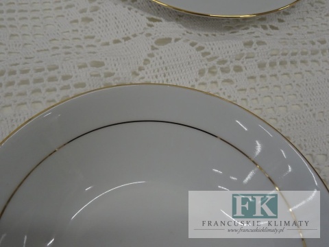 KOLEKCJA GOLD FRAME SALATERKA śr. 15 cm styl francuski, shabby, vintage