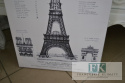 OBRAZ NA PŁÓTNIE PARIS 80 X 50 RETRO PROWANSJA SHABBY płótno CUDO