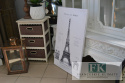 OBRAZ NA PŁÓTNIE PARIS 80 X 50 RETRO PROWANSJA SHABBY płótno CUDO