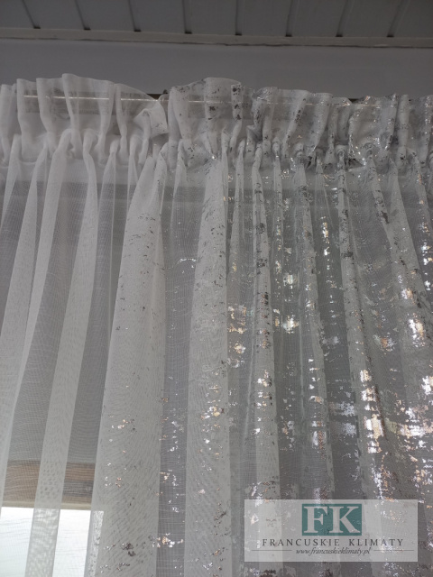 CUDO ! KPL FIRANA GLAM SREBRNY BŁYSK 600/250