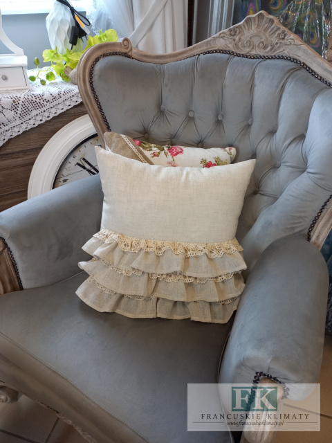 POSZEWKA NATURA 3 DEKORACYJNE FALBANY KORONKA ,PROWANSJA, SHABBY,CHIC
