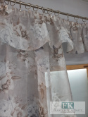 KOMPLET ZASŁONY PLUS LAMBREKIN 165 cm , prowansja , shabby chic