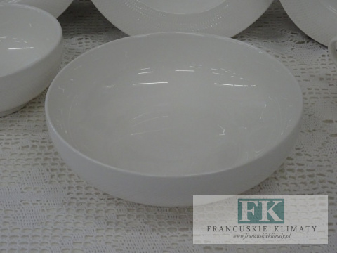 KOLEKCJA ELEGANT DIAMONDS SALATERKA śr. 21 cm styl francuski, shabby, vintage