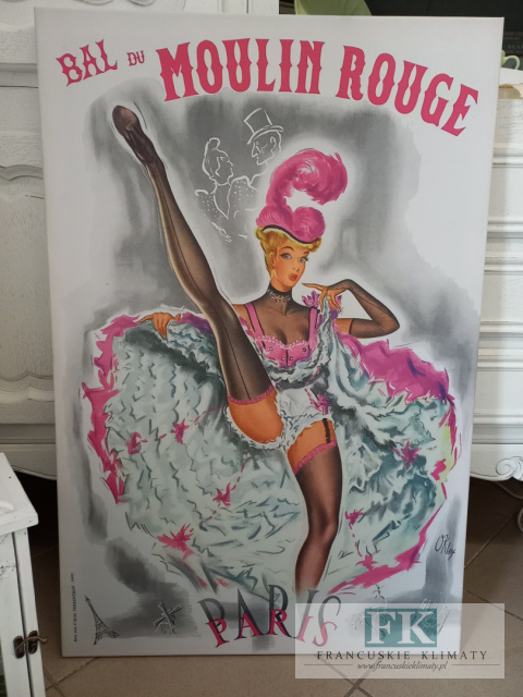 OBRAZ NA PŁÓTNIE 60/90 MOULIN ROUGE