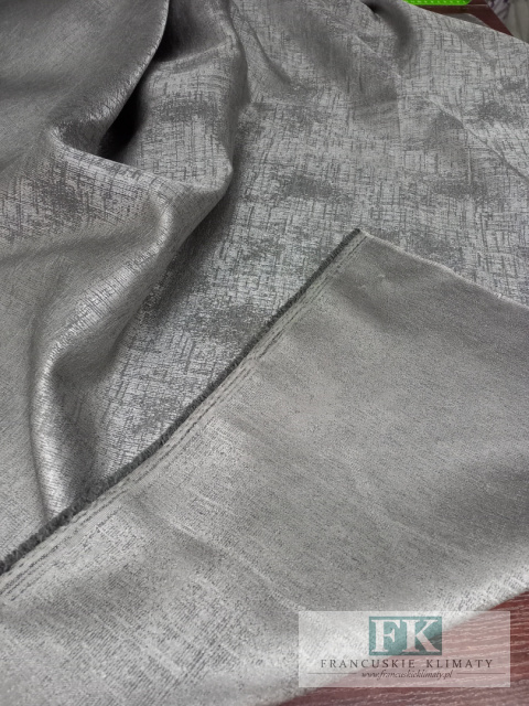 MATERIAł , TKANINA ZASŁONOWA , OBRUSOWA szer 140 cm CIEMNY POPIEL MATERIAł , TKANINA ZASŁONOWA , OBRUSOWA szer 140 cm CIEMNY POPIEL