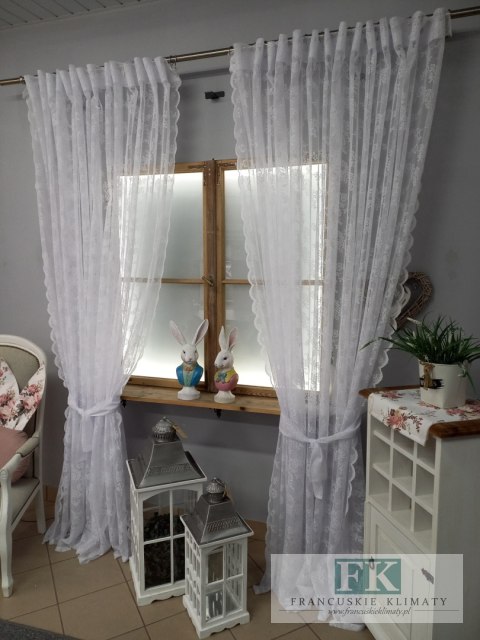 FIRANA KPL 2 SZT SZALI FIRAN ŻAKARD 620/250