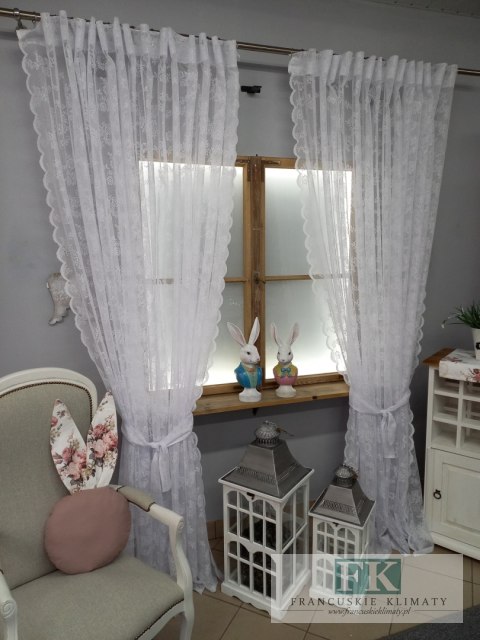 FIRANA KPL 2 SZT SZALI FIRAN ŻAKARD 620/250