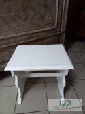 powystawowe -50 % STOLIK pomocnik BIEL SHABBY CHIC