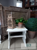 powystawowe -50 % STOLIK pomocnik BIEL SHABBY CHIC