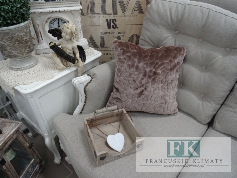 KŁ. POSZEWKA DEKORACYJNA STONE BRĄZOWA 40X40 SHABBY , PROWANSJA , VINTAGE KŁ. POSZEWKA DEKORACYJNA STONE BRĄZOWA 40X40 SHABBY , PROWANSJA , VINTAGE