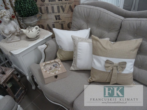 KŁ. POSZEWKA DEKORACYJNA LOUIS 45X45 SHABBY , PROWANSJA , VINTAGE KŁ. POSZEWKA DEKORACYJNA LOUIS 45X45 SHABBY , PROWANSJA , VINTAGE