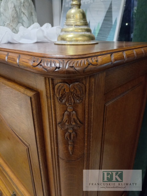 FRANCUSKA KOMODA 108 cm !typu BAREK CHIPPENDALE DĄB FRANCUSKA KOMODA 108 cm !typu BAREK CHIPPENDALE DĄB