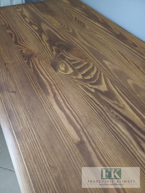 lite drewno KONSOLA STOLIK , PROWANSJA szer. 120 cm