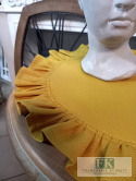 SERWETKA FALBANKA KOŁO fi 90 cm MIÓD prowansja , shabby chic