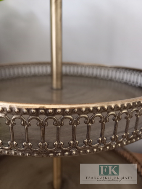 METALOWA PATERA 3 POZIOMOWA 52 CM