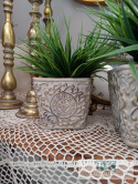 OSŁONKA DONICA wazon 14 CM DO WNĘTRZ I OGRODÓW W STYLU BOHO RUSTYKALNYM VINTAGE