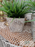 OSŁONKA DONICA wazon 14 CM DO WNĘTRZ I OGRODÓW W STYLU BOHO RUSTYKALNYM VINTAGE