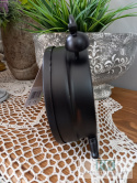 ZEGAR STOJĄCY "BUDZIK " 22 CM METAL