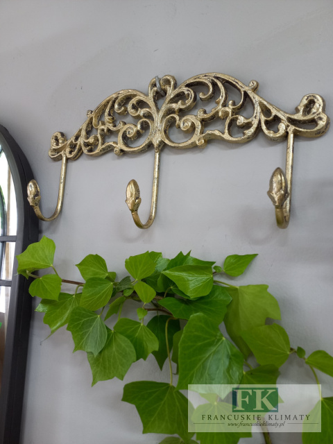 METAOWY WIESZAK 38 CM ZŁOTY