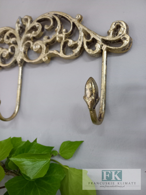 METAOWY WIESZAK 38 CM ZŁOTY