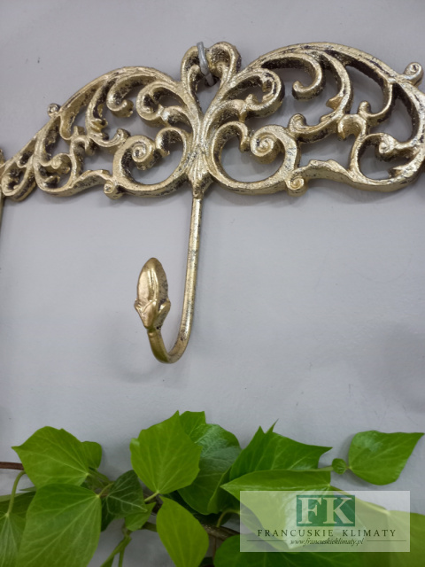 METAOWY WIESZAK 38 CM ZŁOTY