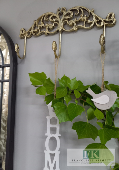 METAOWY WIESZAK 38 CM ZŁOTY