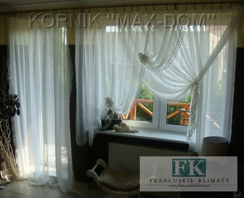 FIRANA KPL , KOMPLET BALKONOWY , GIPIURA KRESZ , OKNO BALKON firana prawa, lewa