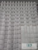 KOMPLET FIRANA / ZASŁONA FRĘDZLE 150/250 x 2 szale W STYLU BOHO, CHIC