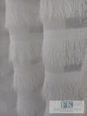KOMPLET FIRANA / ZASŁONA FRĘDZLE 150/250 x 2 szale W STYLU BOHO, CHIC