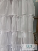 ZASŁONA FALBANY W STYLU PROWANSALSKIM , FRANCUSKIM , SHABBY , 8 falban